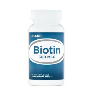 Biotina 300 mcg (255811), 100 comprimidos, GNC