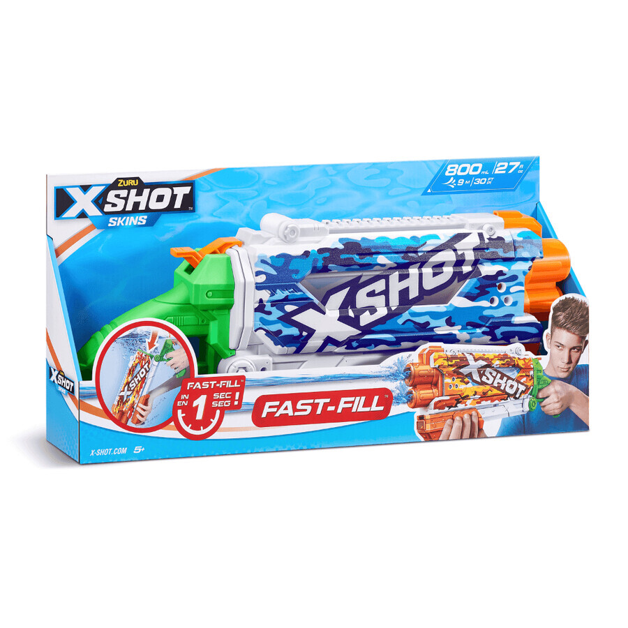 Water pistol Skins Shotgun Water Camo, +5 years, X-Shot