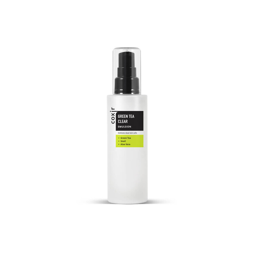 Emulsión transparente de extracto de té verde, 100 ml, Coxir