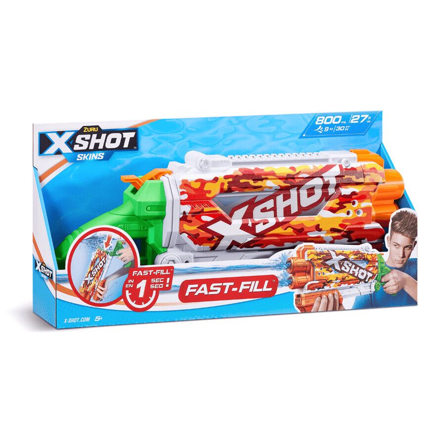 Water pistol Skins Shotgun Sun Camo, +5 years, X-Shot