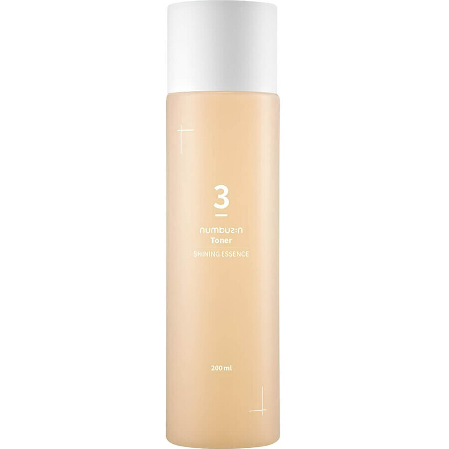 Tónico facial iluminador nº 3 Super Glowing Essence, 200 ml, Numbuzin