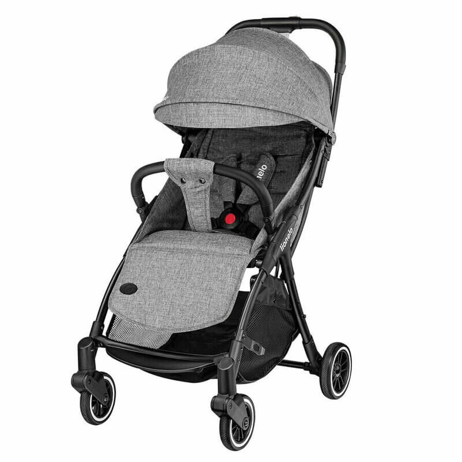Sport compact folding stroller Julie One, from birth to 22 kg, Stone Grey, Lionelo