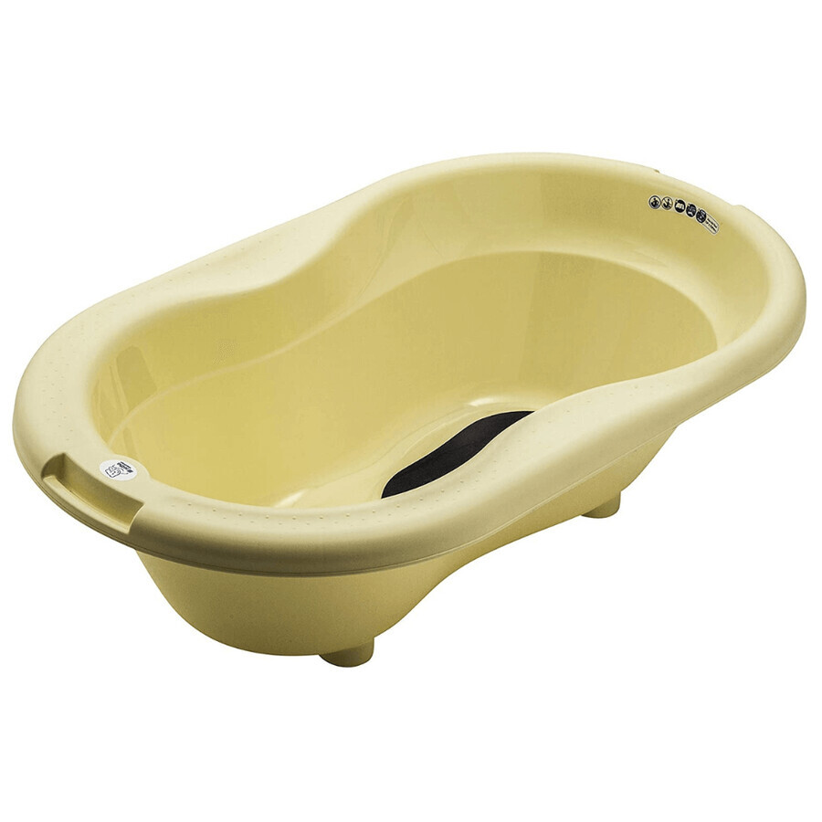 Caddy con tappetino antiscivolo Top, +0 mesi, Yellow Delight, Rotho BabyDesign