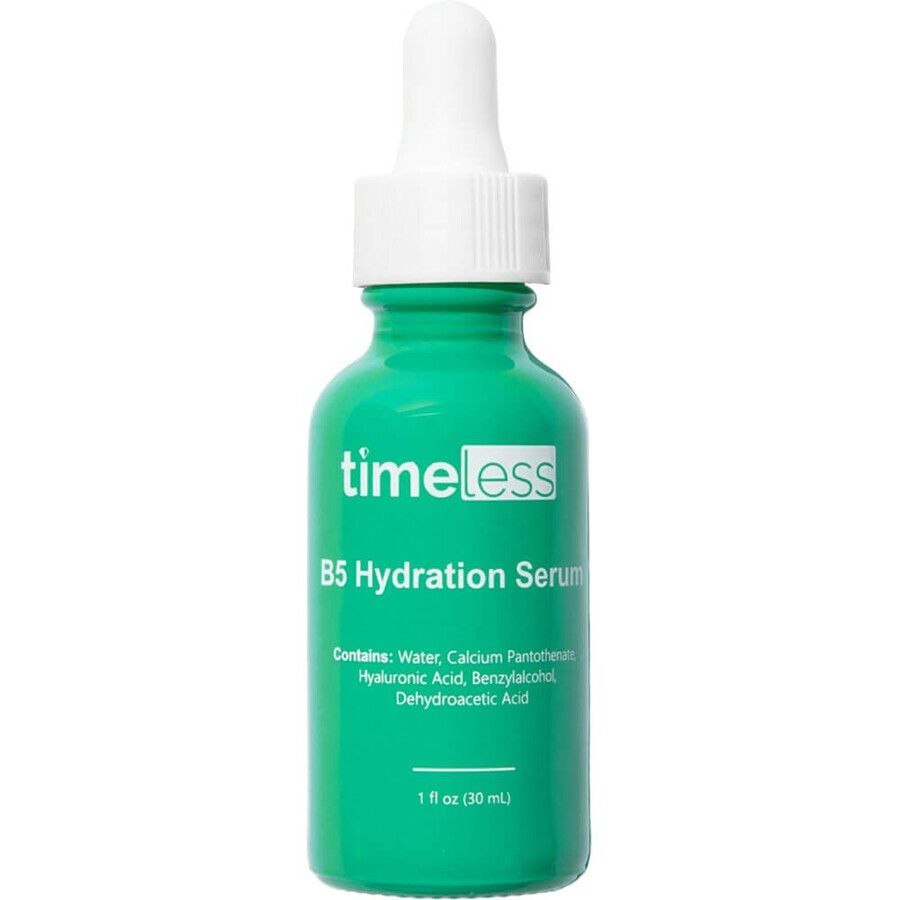 Moisturizing Face Serum Vitamin B5, 30 ml, Timeless Skin Care