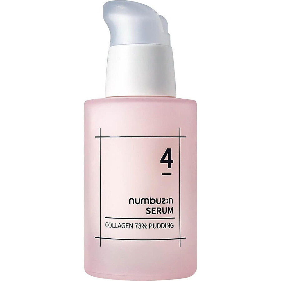Anti-aging face serum No.4 Collagen 73% Pudding, 50 ml, Numbuzin