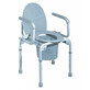 Atilim - Chair with chamber toilet, height adjustable