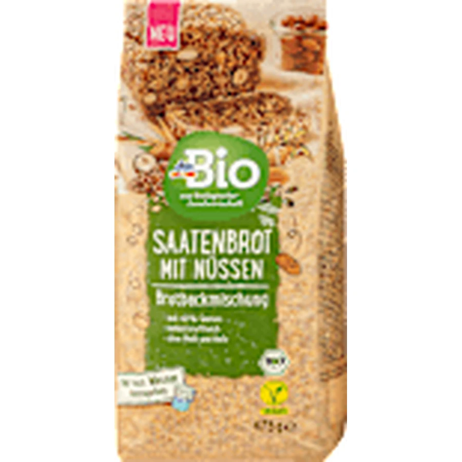 dmBio notenbroodmix, 475 g