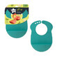 Roll &amp;amp; go bib, + 6 months, green, 1 pc, Tommee Tippee