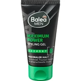 Balea MEN Maximum Power Styling Reisformaat Haargel, 30 ml