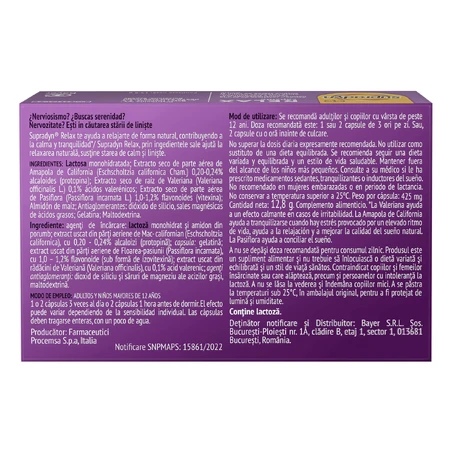 Supradyn Relax, 30 capsules, Bayer