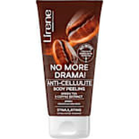 Lirene Exfoliante corporal anticelulítico con extracto de café NO MORE DRAMA, 175 g