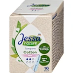 Almohadillas de algodón Jessa nature mini, 16 unidades