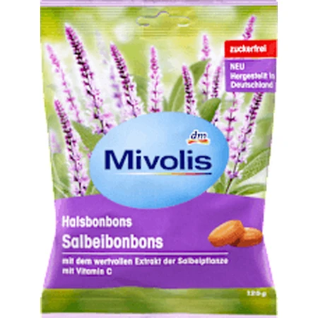 Mivolis Salie Keeldruppels, 125 g