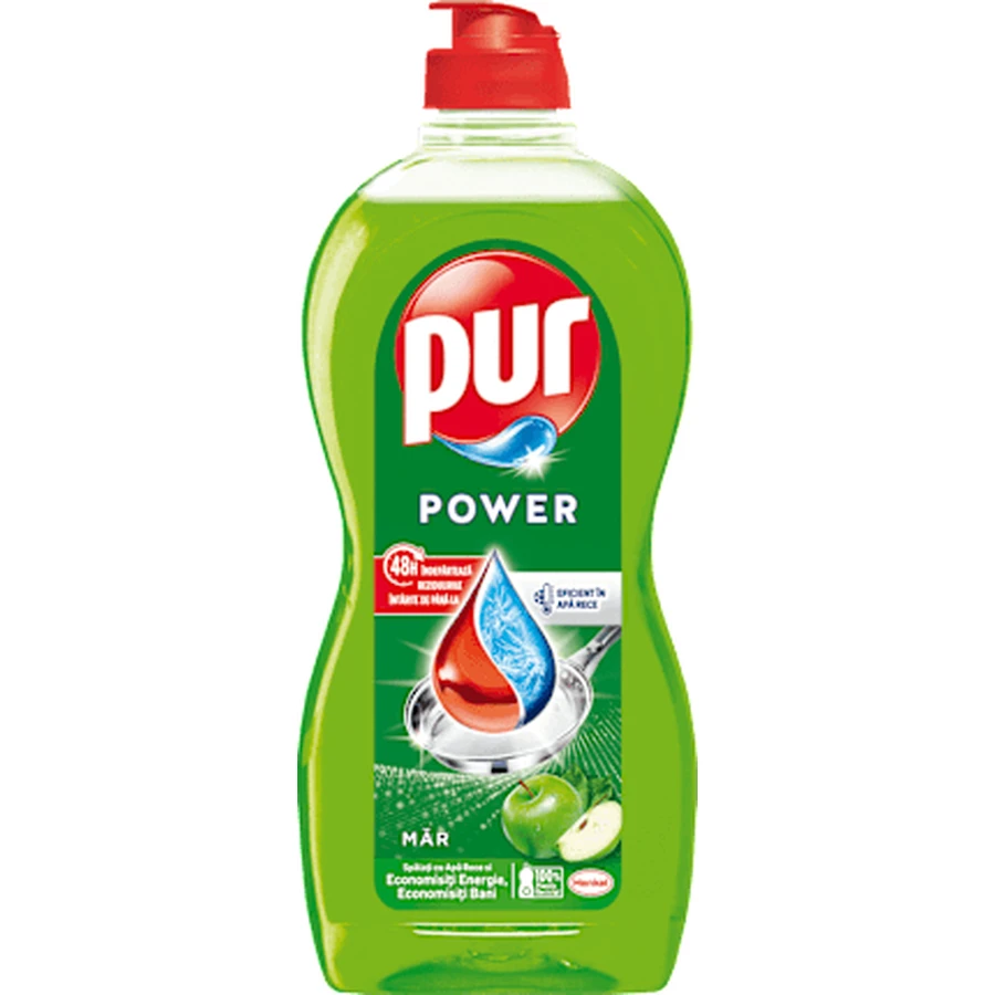 pure Power Apple Geschirrspülmittel, 450 ml