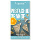 Organic white chocolate with pistachios and oranges, 60 g, Benjamisimo