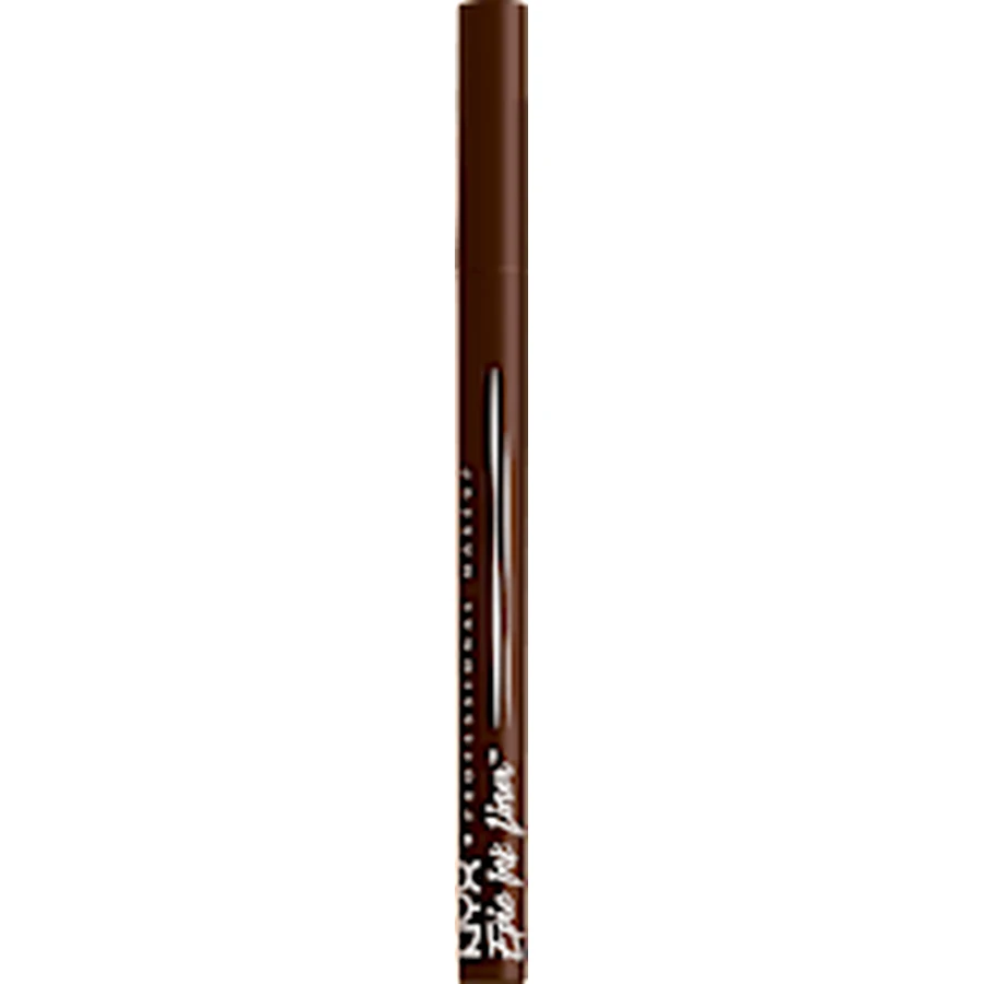 NYX PROFESSIONAL MAKEUP Crayon Ombre à Paupières Epic Ink 03 Chocolat Noir, 1 ml