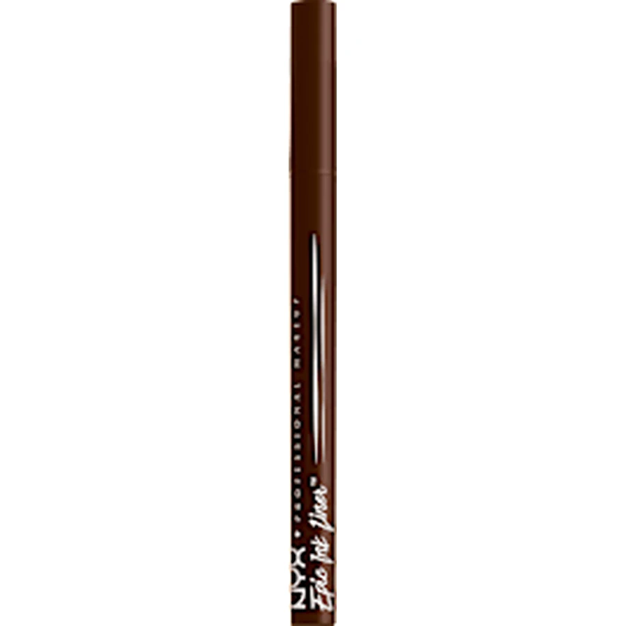 NYX PROFESSIONAL MAKEUP Crayon Ombre à Paupières Epic Ink 03 Chocolat Noir, 1 ml