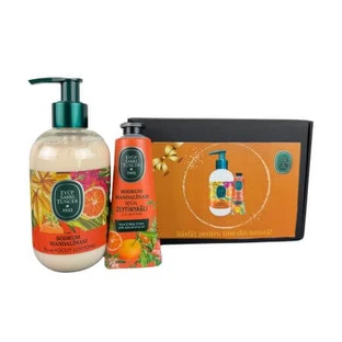 Set Lotion pour les mains et le corps + Crème pour les mains, Bodrum Mandarin Two, Eyup Sabri Tuncer