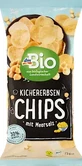 dmBio Chickpea chips with sea salt, 75 g