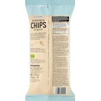 dmBio Patatas fritas de garbanzos con sal marina, 75 g