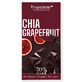 Dark chocolate 70% organic with chia and grapefruit, 60 g, Benjamissimo