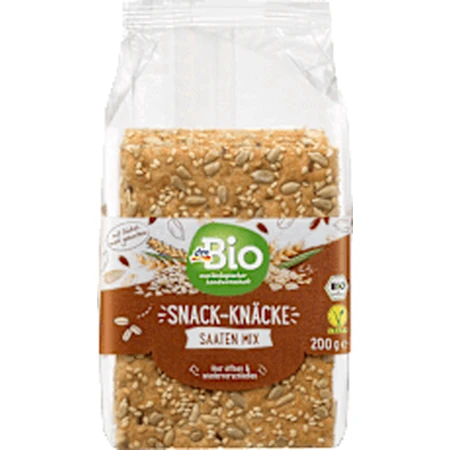 dmBio pan crujiente semillas ECO, 200 g