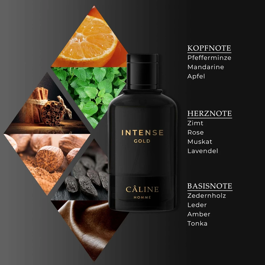 Caline Eau de toilette Intense Gold 60 ml