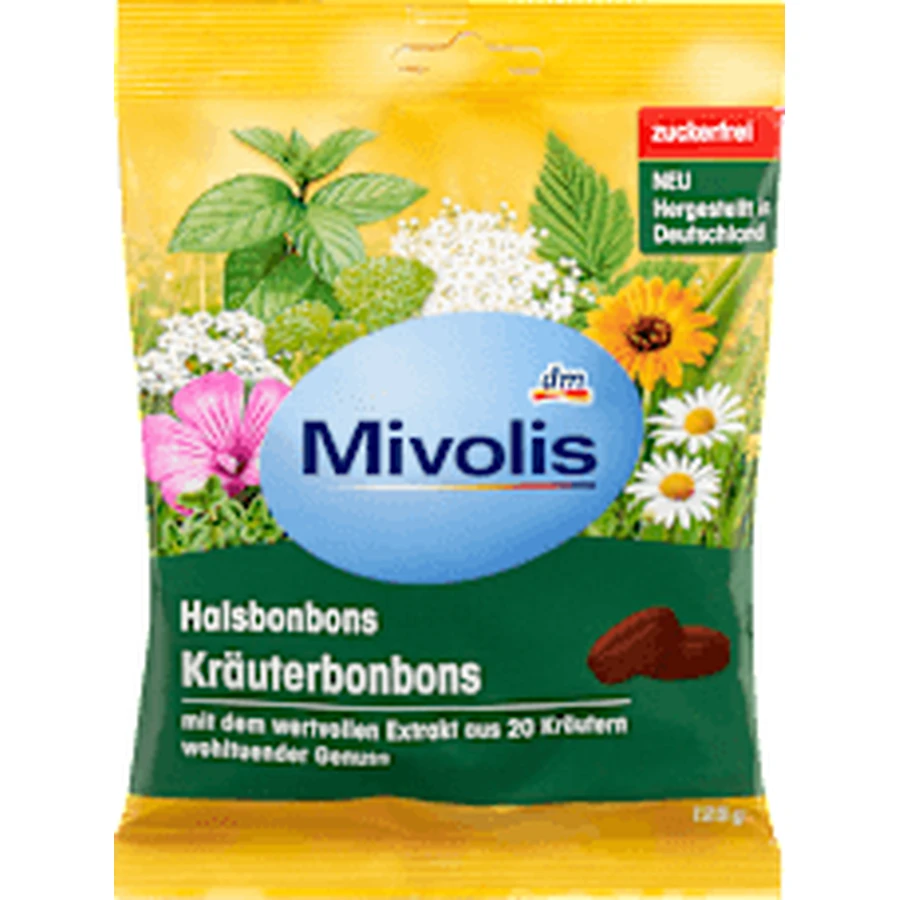 Mivolis Kruiden Keeldruppels, 125 g