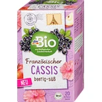 dmBio Fruit tea French blackcurrant