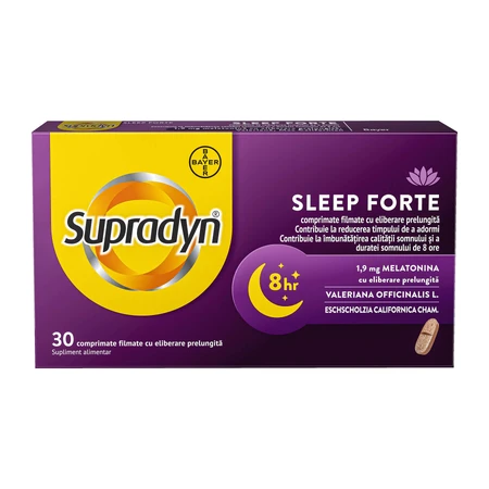 Supradyn Sueño Forte, 30 comprimidos recubiertos con película, Bayer