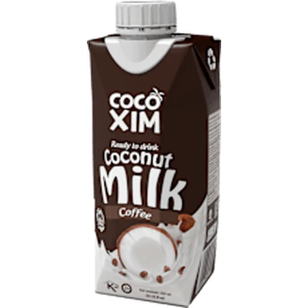 COCOXIM Kokosmelk met koffie, 330 ml