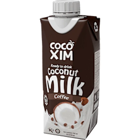 COCOXIM Kokosmelk met koffie, 330 ml