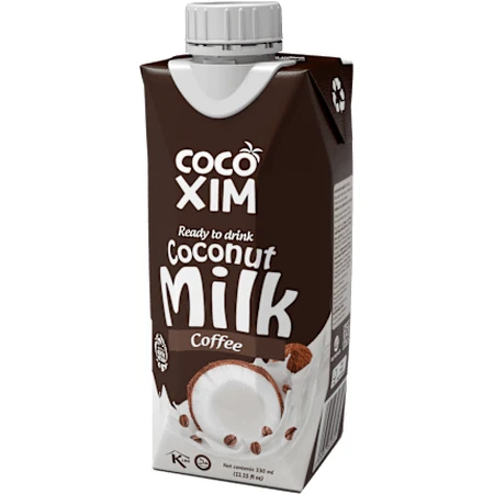 COCOXIM Kokosmelk met koffie, 330 ml