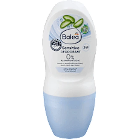 Balea Sensitive Roll-On Deodorant, 50 ml
