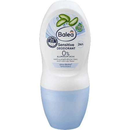 Balea Sensitive Roll-On Deodorant, 50 ml