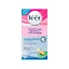 Bandas depilatorias de cera fría para piel sensible, 12 unidades, Veet