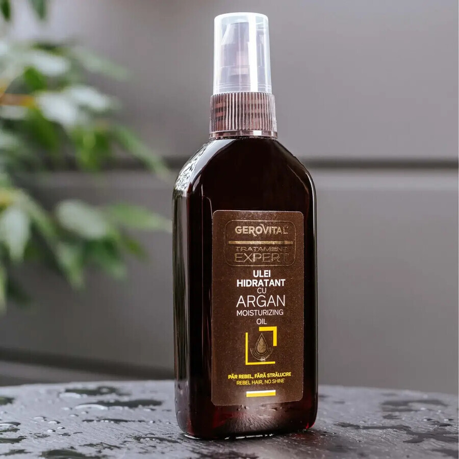 Pachet Sampon + Masca + Ulei Tratament Expert Argan, 250ml + 150ml + 100ml, Gerovital