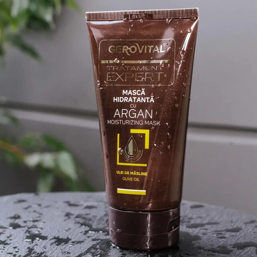 Pachet Sampon + Masca + Ulei Tratament Expert Argan, 250ml + 150ml + 100ml, Gerovital