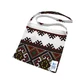 Carol cotton bag, 22 x 22 cm, White/Green, Baltic Bebe
