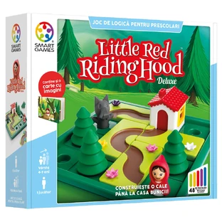 Logisch spel 48 uitdagingen in Roemeens Roodkapje, +4 jaar, Slimme spelletjes