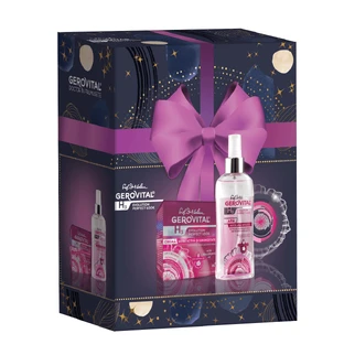 Crème hydratante + Eau micellaire biphasée à l'acide hyaluronique H3 Evolution Perfect Look, 50 ml + 150 ml, Gerovital