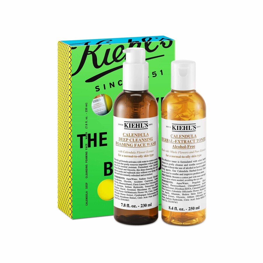 Leave the Oil Behind Set, 230ml + 250ml, Kiehl's