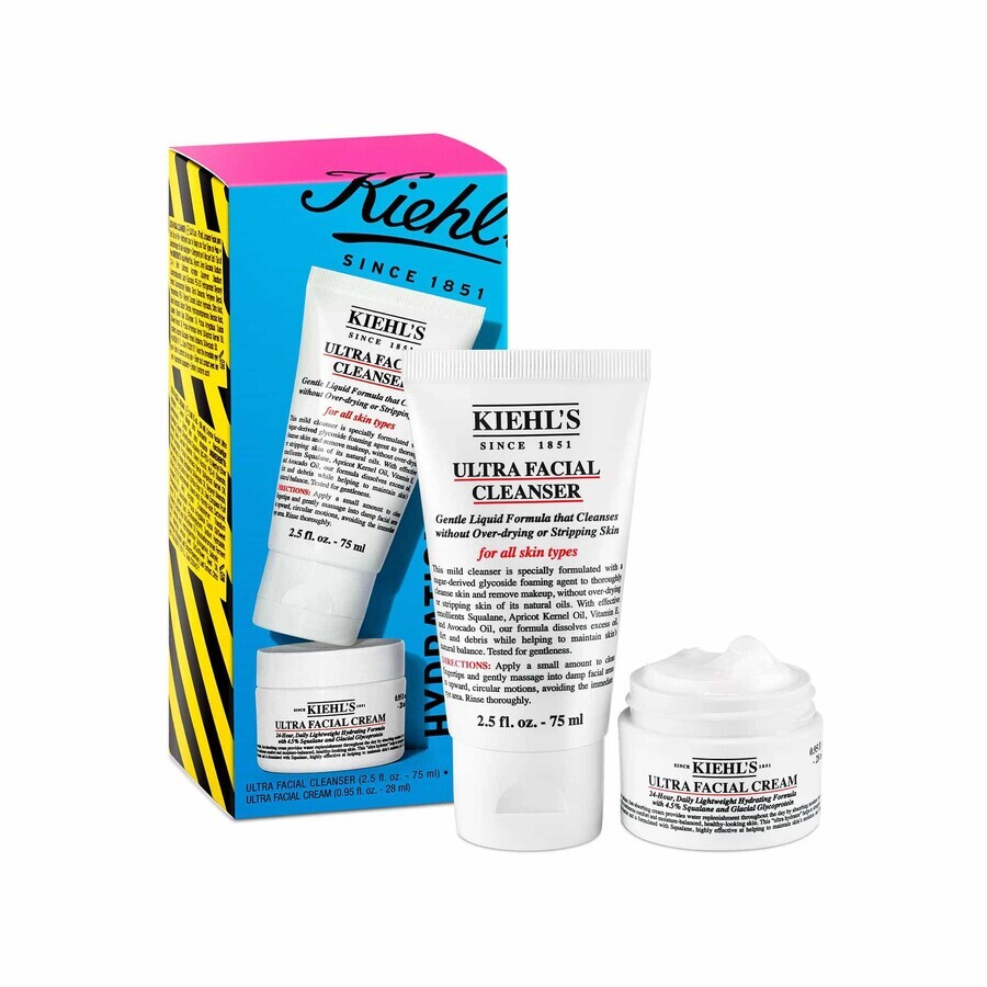 Hydratatie begint hier Set, 75 ml+ 28 ml, Kiehl's