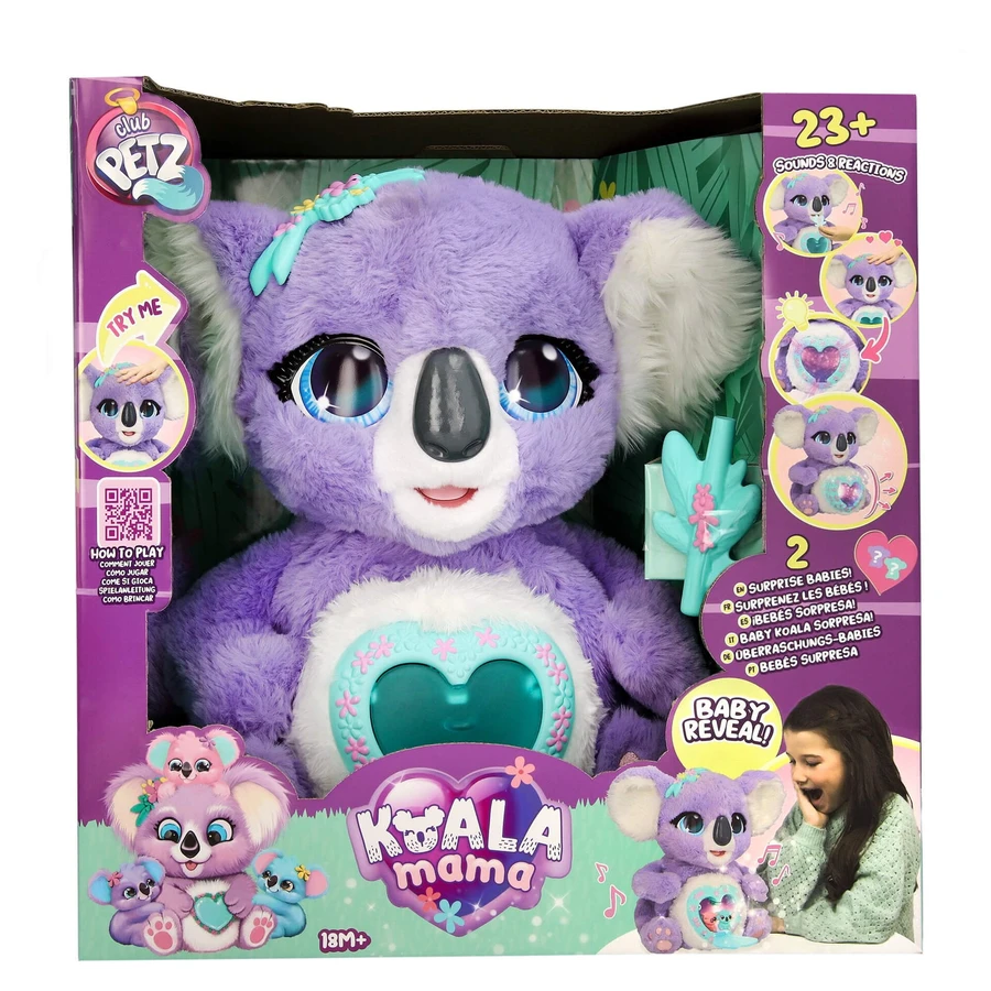 Plus interactivo Koala Mama, 2 años+, IMC Toys