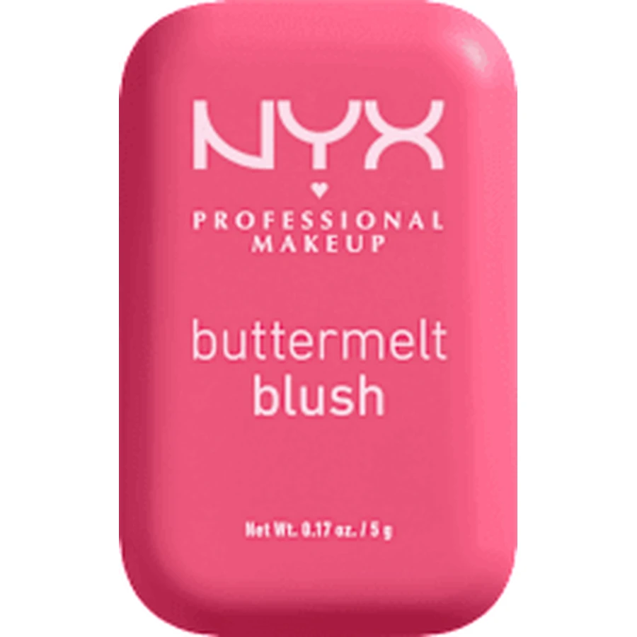 NYX PROFESSIONAL MAKEUP Colorete en crema Buttermelt 08 Getting Butta, 5 g
