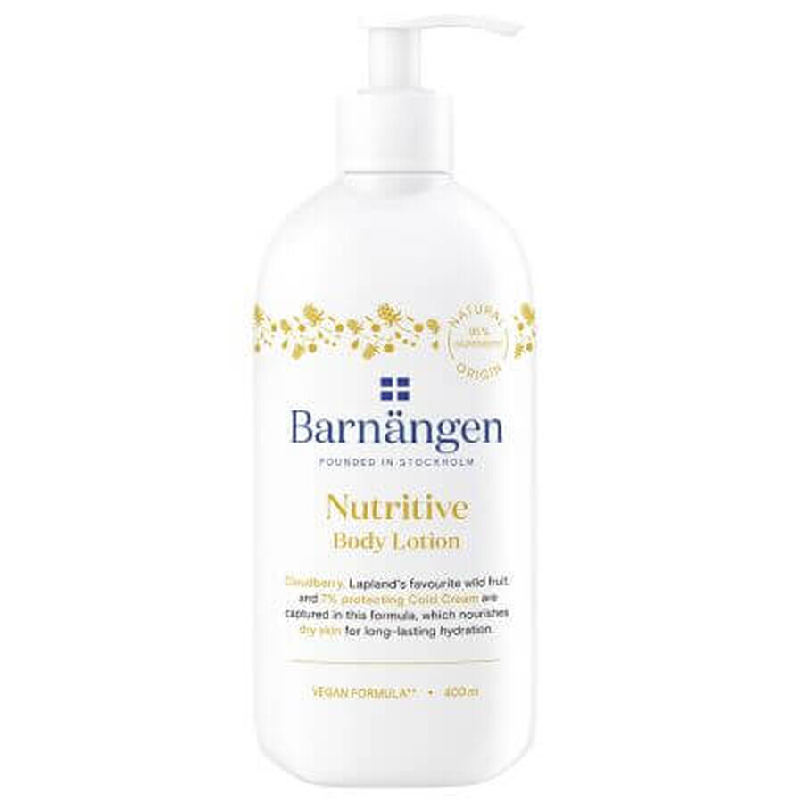 Lozione corpo nutriente, 400 ml, Barnangen