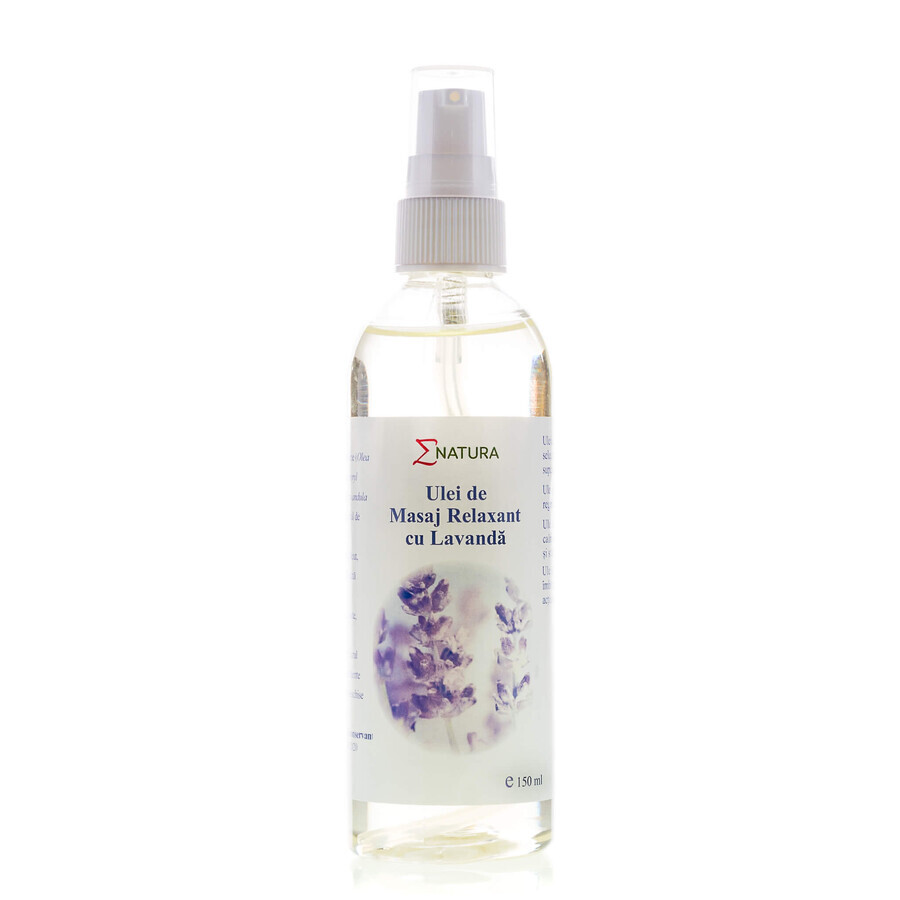 Entspannendes Massageöl mit Lavendel, 150 ml, Enatura