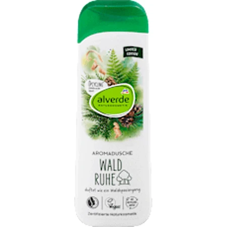 alverde NATURKOSMETIK Gel de Ducha Bosque Calmante, 250 ml