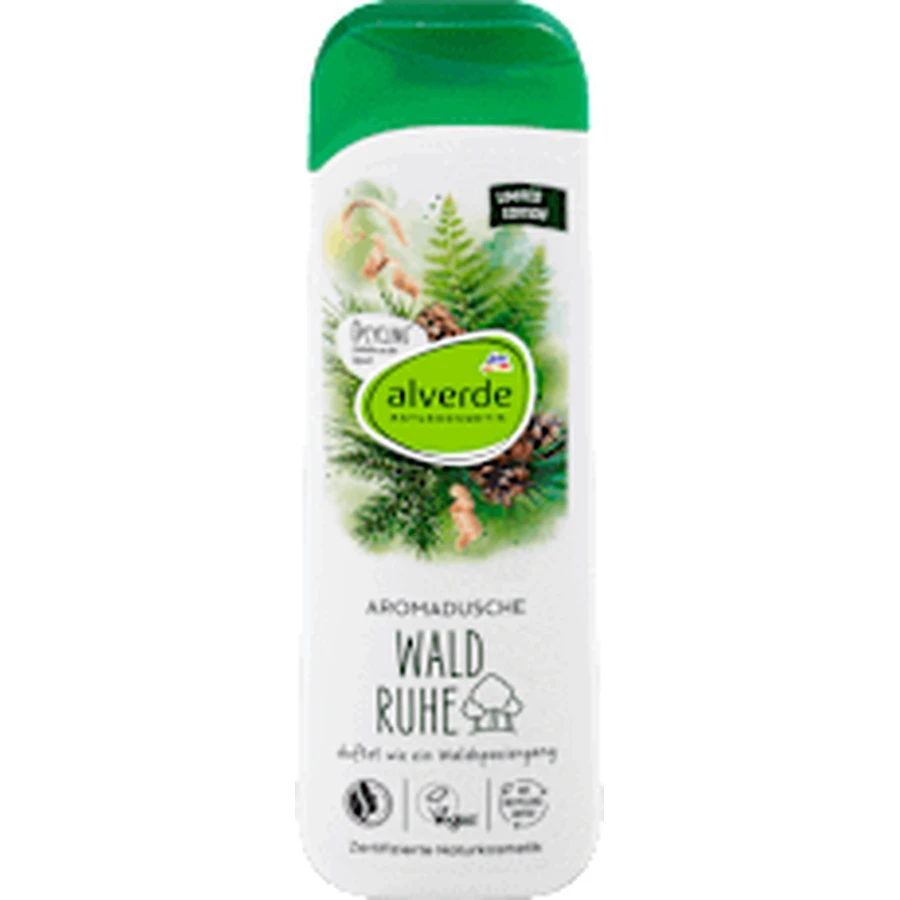 alverde NATURKOSMETIK Gel de Ducha Bosque Calmante, 250 ml
