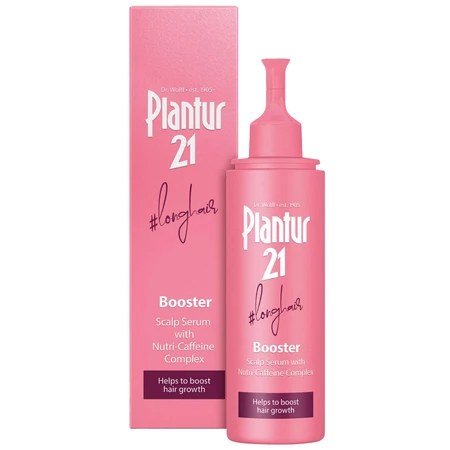 Plantur 21 Long Hair Booster, suero acelerador del crecimiento capilar para el cuero cabelludo, 125 ml